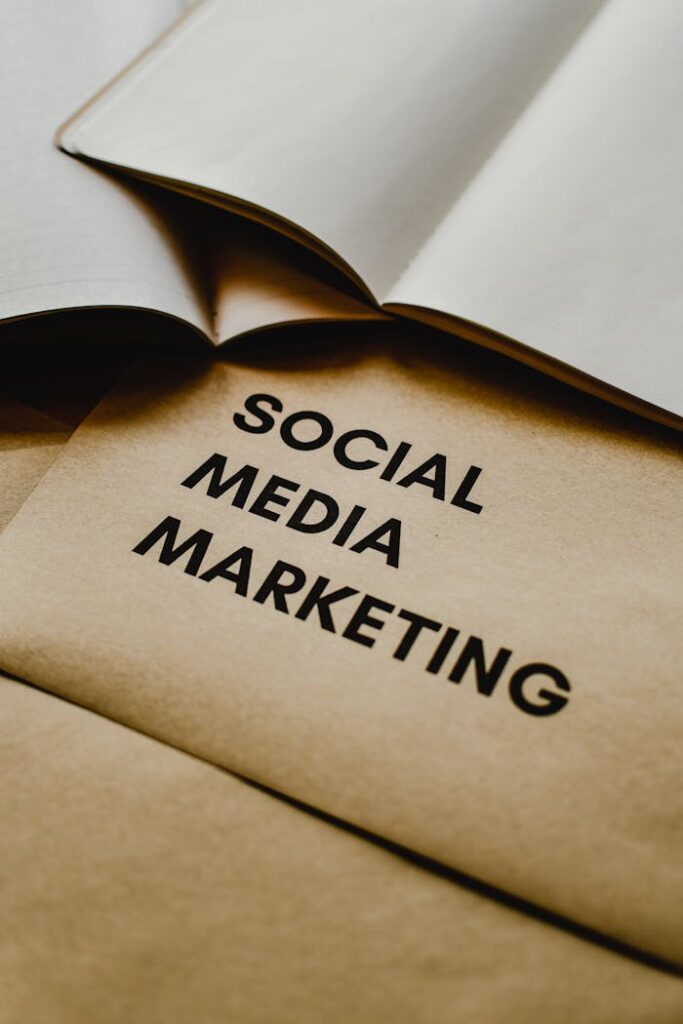 pexels-photo-6956226 Close-up of brown envelopes with 'Social Media Marketing' text, ideal for startup themes.